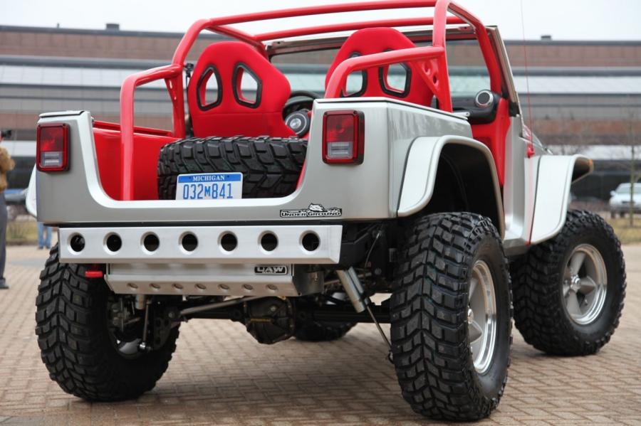  Jeep Wrangler Pork Chop Concept by Mopar 2011 года  (фото 9 из 11)